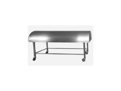 MORTUARY TROLLEY WITH COVER 3